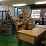 Unloading the lorry