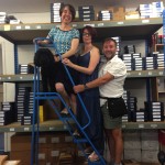 The R.L. Allan team - all ready to pick those Bibles...
