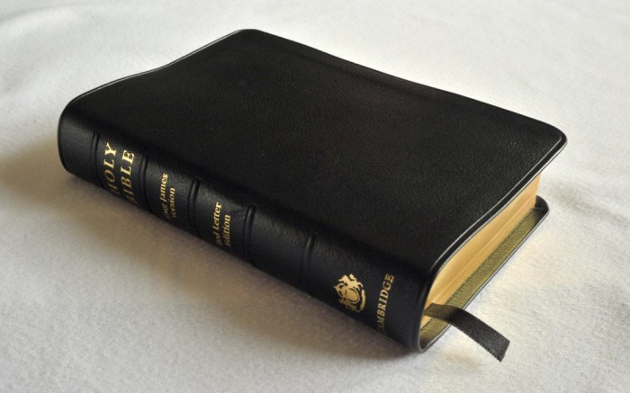 Cambridge KJV Personal Concord Reference Bible, Black French